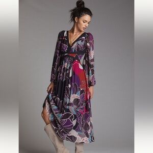 Let Me Be Floral Midi Dress